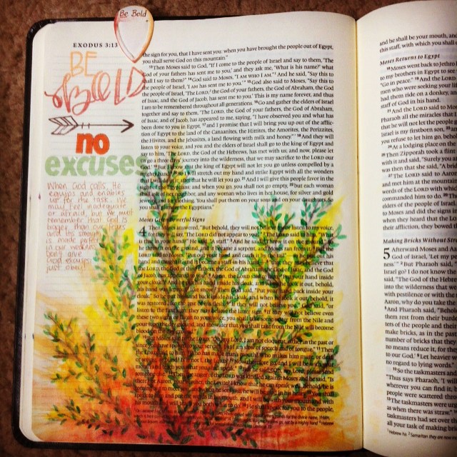 Bible Journaling with Gelatos #gelatos #biblejournaling 