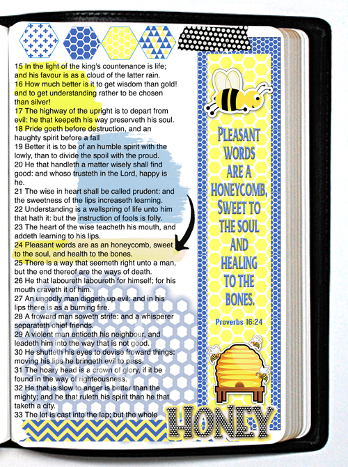 biblejournaling-honey-words