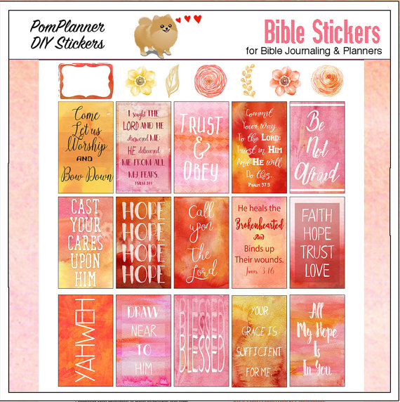 bible stickers