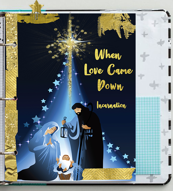 biblejournaling-love-came-down-praise-book