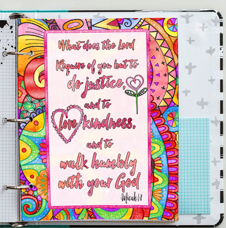 Free Bible Coloring Page & Margin Strip – Bible Journal Love